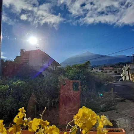 Apartment Tenerife 100m2 Casa De Don Quijote With A Terrace Of 100m2 With A View Of The Ocean And Teide Volcano And A Garden Of 600m2 Icod De Los Vinos