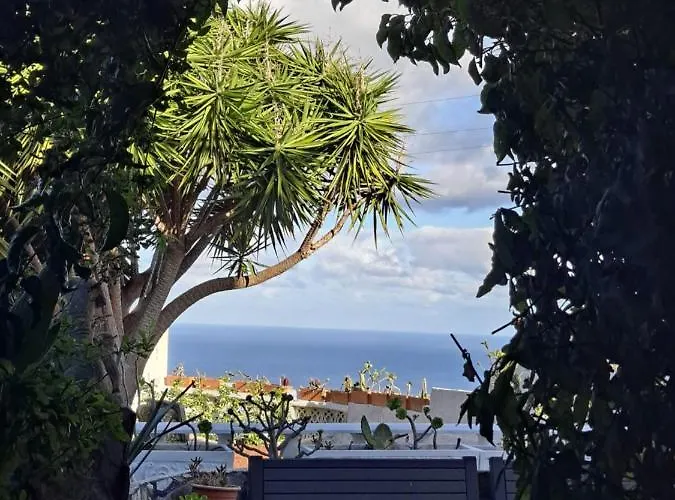 Tenerife 100m2 Casa De Don Quijote With A Terrace Of 100m2 With A View Of The Ocean And Teide Volcano And A Garden Of 600m2 * איקוד דה לוס וינוס