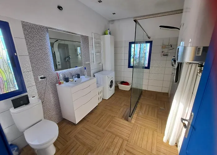 Tenerife 100m2 Casa De Don Quijote With A Terrace Of 100m2 With A View Of The Ocean And Teide Volcano And A Garden Of 600m2 דירה *
