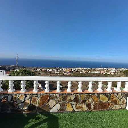 Διαμέρισμα Tenerife 100m2 Casa De Don Quijote With A Terrace Of 100m2 With A View Of The Ocean And Teide Volcano And A Garden Of 600m2